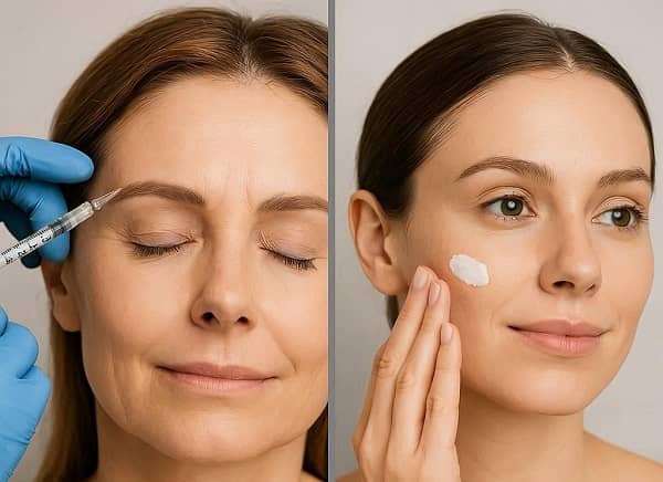 تفاوت بوتاکس و کرم_های لیفت_کننده پوست؛ کدام انتخاب بهتری است؟